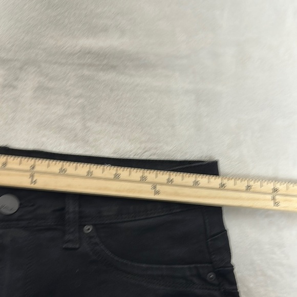 YMI Black Straight Leg Jeans Modern Minimalist Style - Picture 5 of 9